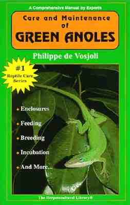 The General Care and Maintenance of Green Anoles (General Care and Maintenance of Series)