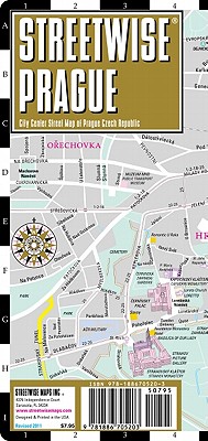 Streetwise Prague Map - Laminated City Center Street Map of Prague, Czech Republic