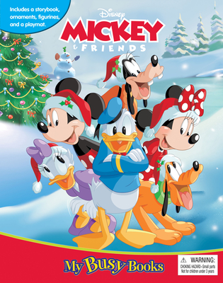 Image for Disney Mickey's Christmas My Busy Books - Storybook, 10 figurines, playmat Disney Mickey's Christmas My Busy Books - Storybook, 10 figurines, playmat