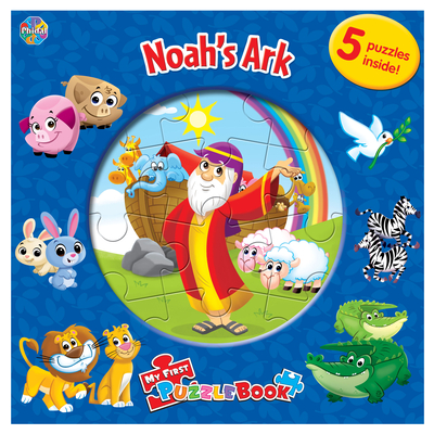 Phidal - Noah's Ark My First Puzzle Book - Puzzles for Kids and Children Learning Fun