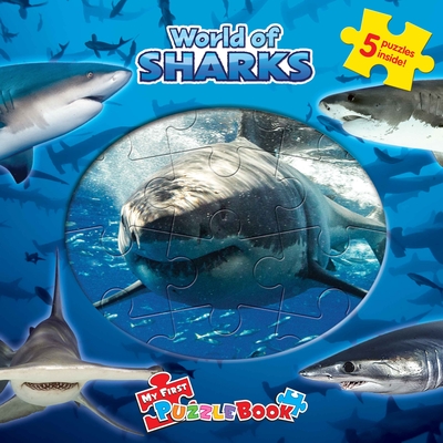 Phidal - World of Sharks My First Puzzle Book - Puzzles for Kids and Children Learning Fun