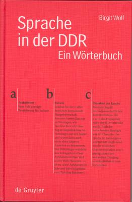 Image for Sprache in der DDR: Ein Wrterbuch (German Edition) Sprache in der DDR: Ein Wrterbuch (German Edition)