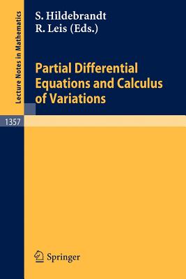 Partial Differential Equations and Calculus of Variations (Lecture Notes in Mathematics)