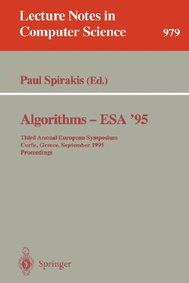 Algorithms - ESA '95: Third Annual European Symposium, Corfu, Greece, September, 25 - 27, 1995. Proceedings
