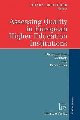 Image for Assessing Quality in European Higher Education Institutions: Dissemination, Methods and Procedures