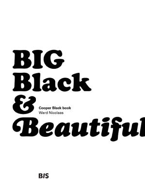 Big Black & Beautiful: Cooper Black Book